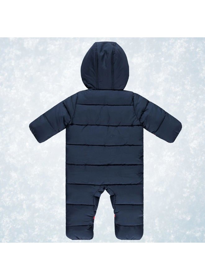 Spyder Toddler Snow Suit - Fleece Lined Zip Snow Pram, Baby Snowsuit for Infants with Hood for Winter, Sizes 0-24 Months - Image 4