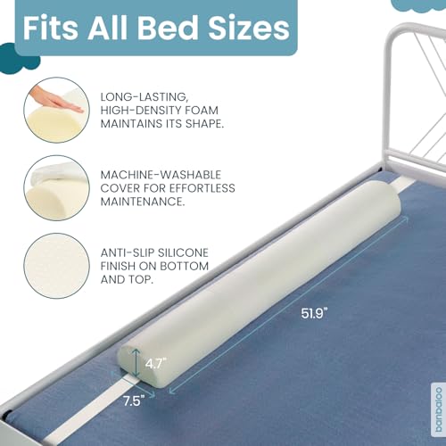 BANBALOO | Bed Bumper for Toddlers 53" | Bed Rails for Queen, King, Twin, Full-Size Bed | Toddler Bed Bumper | Bumpers for Bed | Bed Rail for Toddlers | Bed Barrier for Toddler | Foam Bumper - Image 4