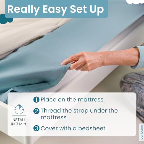 BANBALOO | Bed Bumper for Toddlers 53" | Bed Rails for Queen, King, Twin, Full-Size Bed | Toddler Bed Bumper | Bumpers for Bed | Bed Rail for Toddlers | Bed Barrier for Toddler | Foam Bumper - Image 5