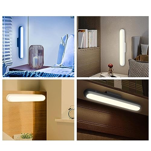Gesto Magnetic Recharbale Desk Lamp – 3 Color Under Cabinet Light With Adjustable Brightness | Desk Light for Office Table,Study Table Lamp For Students | Study Lamp Or Battery Operated Reading Lights - Image 4