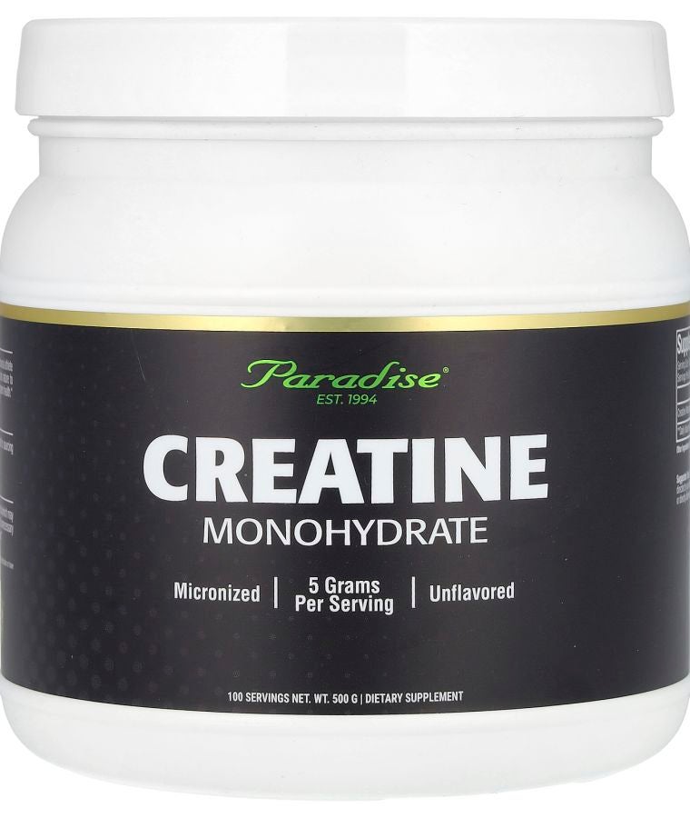 Paradise Herbs Creatine Monohydrate Unflavored 500 g