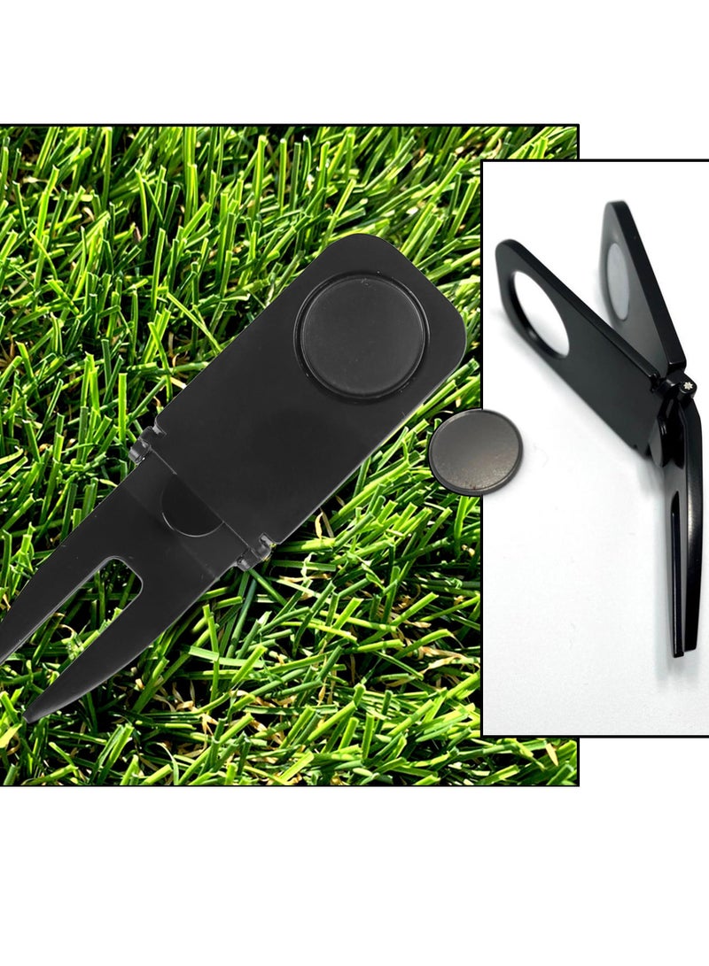 SYOSI Magnetic Golf Cart Holder, Multipurpose Golf Accessories Portable Holder for Golf Carts,  Stand Holder for Golf Carts, Boats, Motorbikes, Golf Accessory Tool, Divot Tool - Image 5