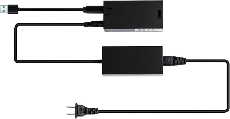 E EGOWAY Kinect Adapter for Xbox One S, Xbox One X, and Windows 10/8.1/8 PC Kinect 2.0 3.0 Sensor AC Adapter Power Supply - Image 1