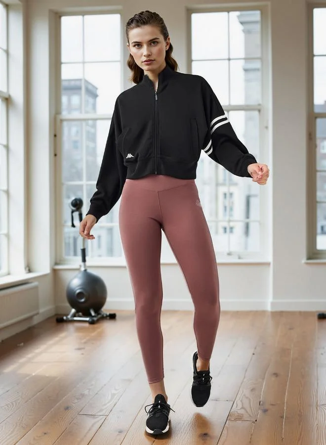 Kappa Kappa Logo Print Panelled Leggings