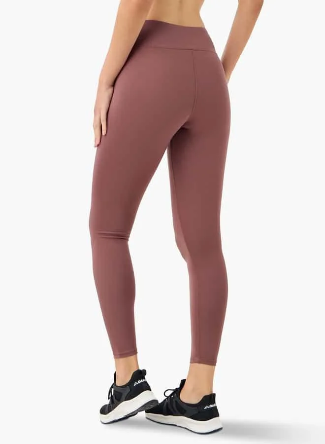 Kappa Kappa Logo Print Panelled Leggings