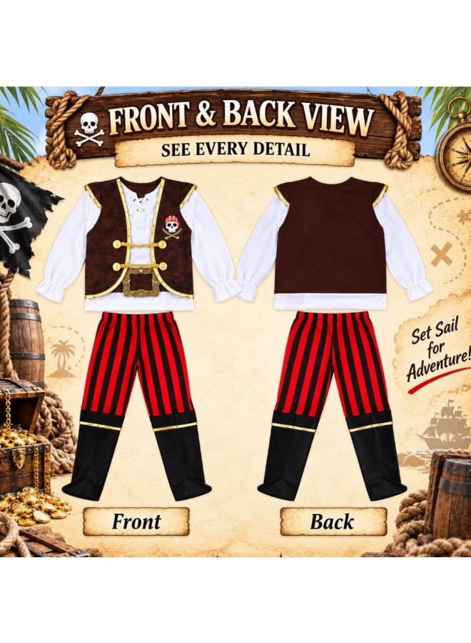 Doodle Kiddo Pirate Costume Set for Kids - Image 3