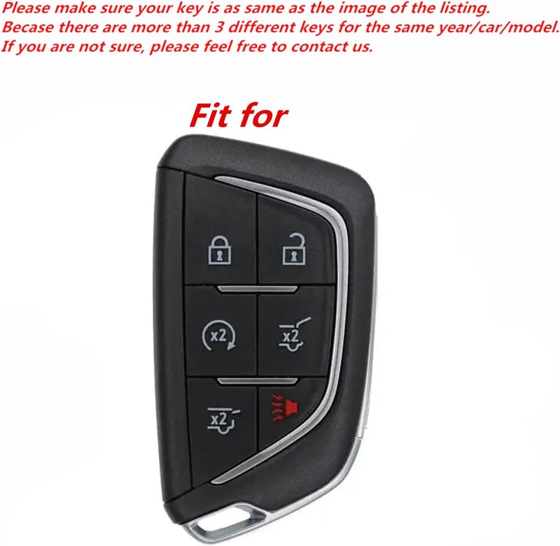 WFMJ Leather Key Fob Case for Cadillac - Image 3