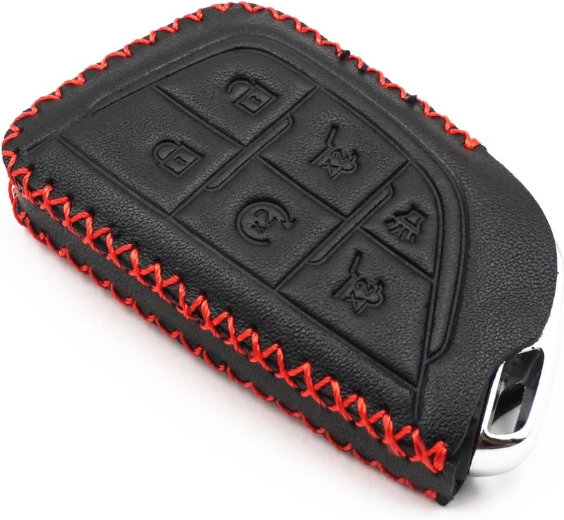 WFMJ Leather Key Fob Case for Cadillac - Image 4