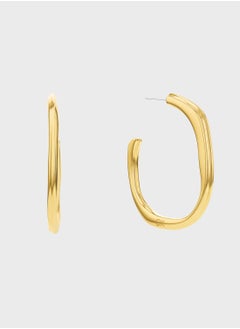 Ionic Plated Hoop Earrings