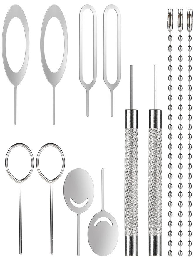 Srefaka 13 Pcs Sim Card Removal Tool Sim Card Tool Sim Ejector Tool iPhone Sim Card Removal Tool Sim Eject Tool Smooth and Burr-Free for All Cell Phones - Image 1
