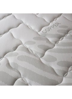 DANUBE HOME Copper Pocket Spring Antibacterial And Infused Memory Foam Mattress|Medium Firm Feel|Super King Bed Mattress|Spine Balance For Pressure Relief Thickness 25 Cm -Made In Italy  - Image 4