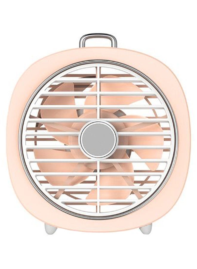 NIBEMINENT Large Angle Desktop Fan p22 Pink