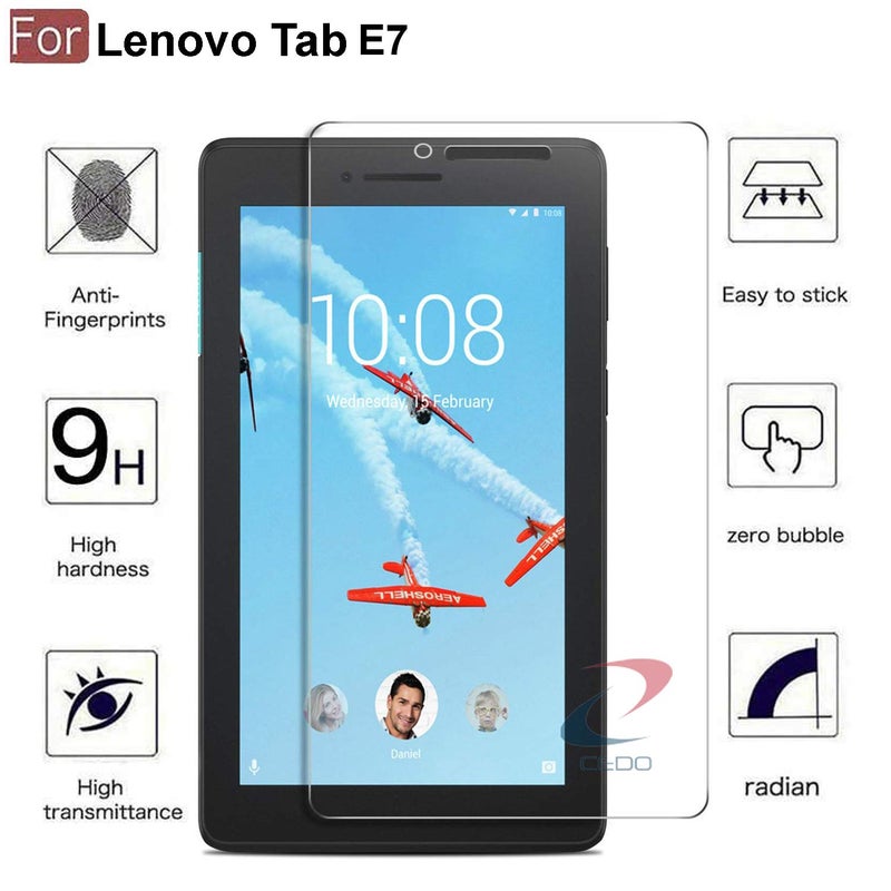 Cedo Lenovo Tab E7 (7 inch) Tempered Glass | Screen Protector Clear Tempered Glass for Lenovo Tab E7 (7 inch) 7104i - Image 4