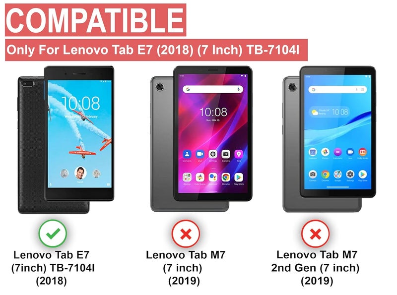 Cedo Lenovo Tab E7 (7 inch) Tempered Glass | Screen Protector Clear Tempered Glass for Lenovo Tab E7 (7 inch) 7104i - Image 2