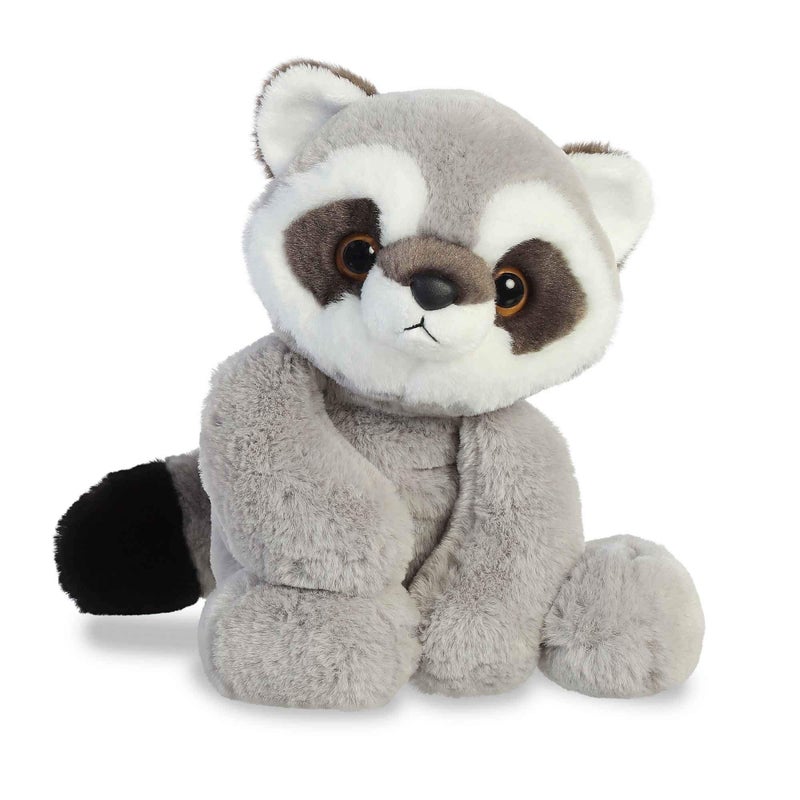 Aurora Adorable Flopsie Roy Raccoon Stuffed Animal - Playful Ease - Timeless Companions - Gray 12 Inches - Image 1