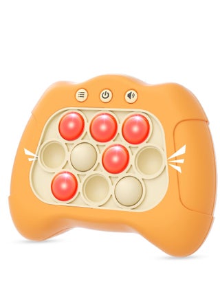 Quick Push Electronic Pop Light Up Games,Sensory Fidget Toys for Adults and Kids 6-12, Puzzle Game Machine, Squeeze Poppet Sensory Push Pop Bubble Toy,Orange - pzsku/Z9503886BC771E1DA3FE7Z/45/_/1687940994/01626872-8d08-4a00-87fe-b2b5ddfcec8b