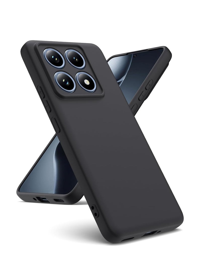 Houmt Xiaomi 14T Pro 5G Case Cover Premium Liquid Silicone Case with Soft Inner Microfiber Lining Cushion Shockproof Protective Cover for Xiaomi 14T Pro  - Image 1