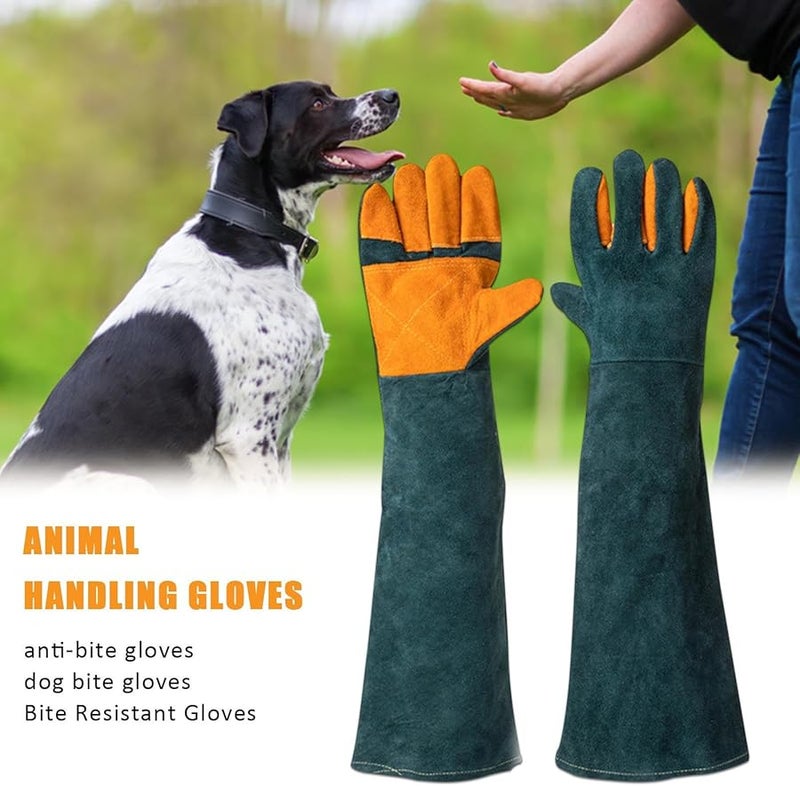 Heavy Duty Dog Bite Protection Gloves Puncture Resistant Training Gear Color C - Image 3