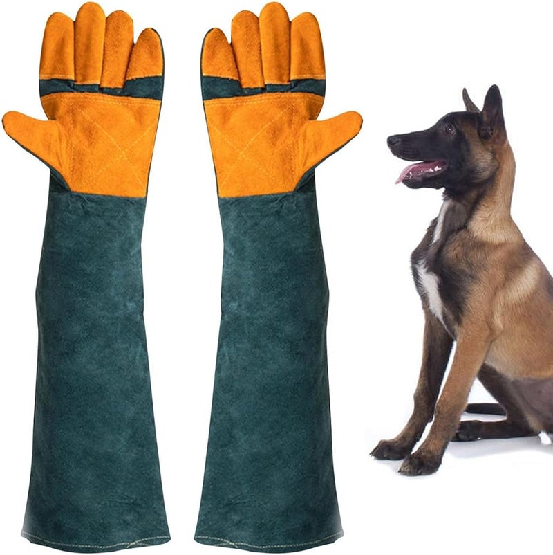 Heavy Duty Dog Bite Protection Gloves Puncture Resistant Training Gear Color C - Image 2
