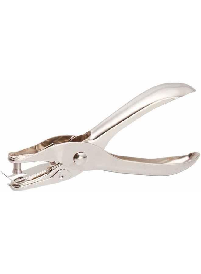 Darice Scrapbooking Single Hole Punch, Silver - Image 1
