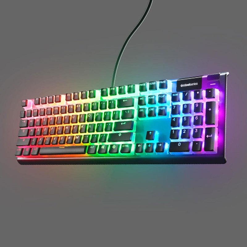 SteelSeries PRISMCAPS  Double Shot PuddingStyle Keycaps  Durable PBT Thermoplastic  Compatible with a Wide Range of Mechanical Keyboards  Black - Image 4