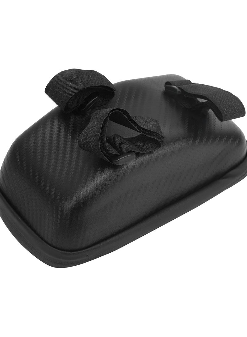 GGOOT Bike Phone Front Frame Bag, 6in Waterproof Bicycle Phone Front Frame Bicycle Bag Bike Touch Screen Front Beam Bag Cycling Accessories Black - Image 3
