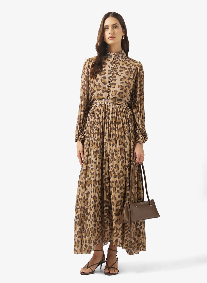 ELLA Animal Print Top & Skirt Set - Image 5