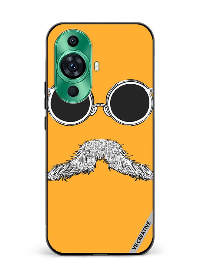 VR CREATIVE Protective Case Cover For Huawei nova 11 Baba Mustaches Design Multicolour - Image 1