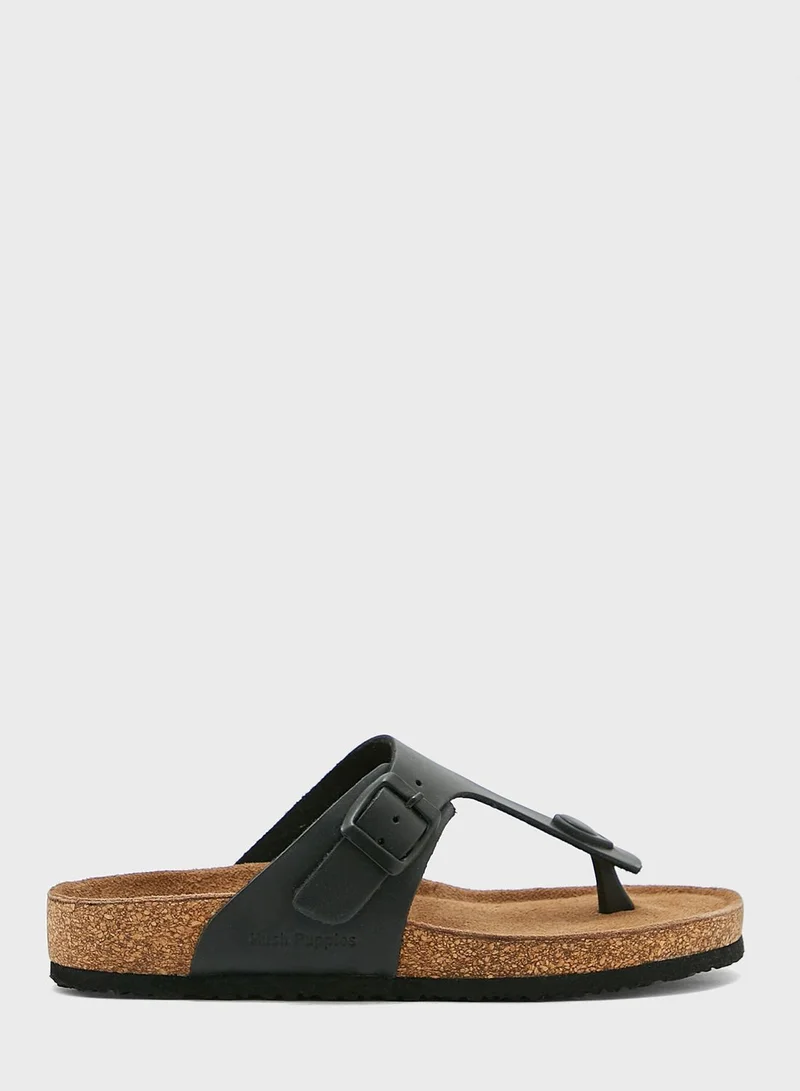 Hush Puppies Casual T-Strap Sandals