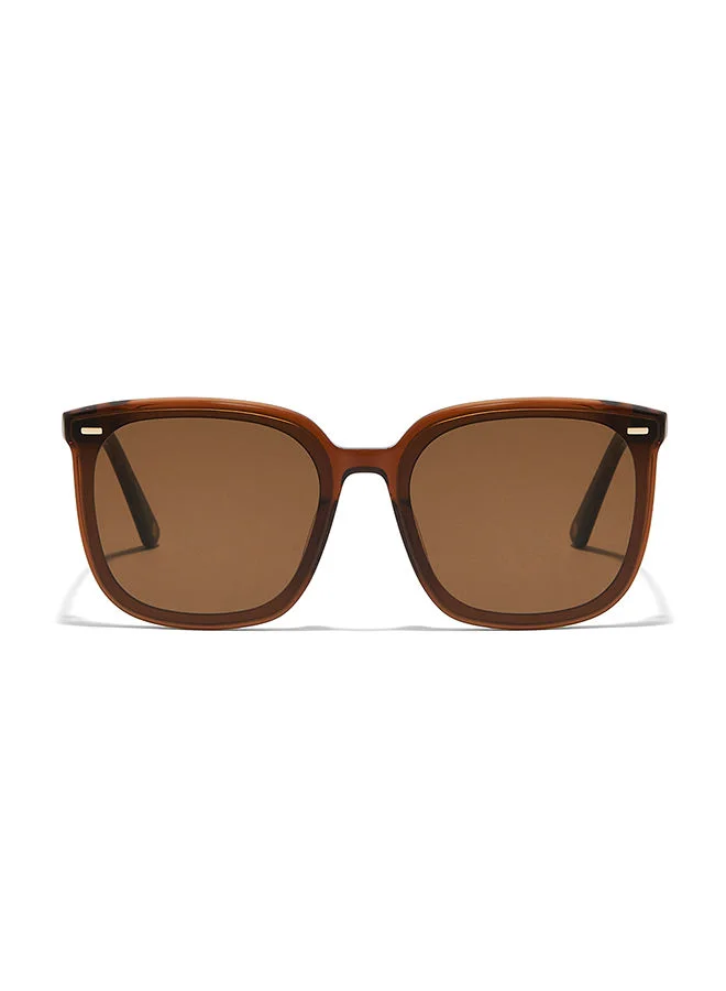 30 سندايز 30Sundays ATHENA,Women Sunglasses, Square Sunglasses, UV Protection: UV400 (Brown,Brown)