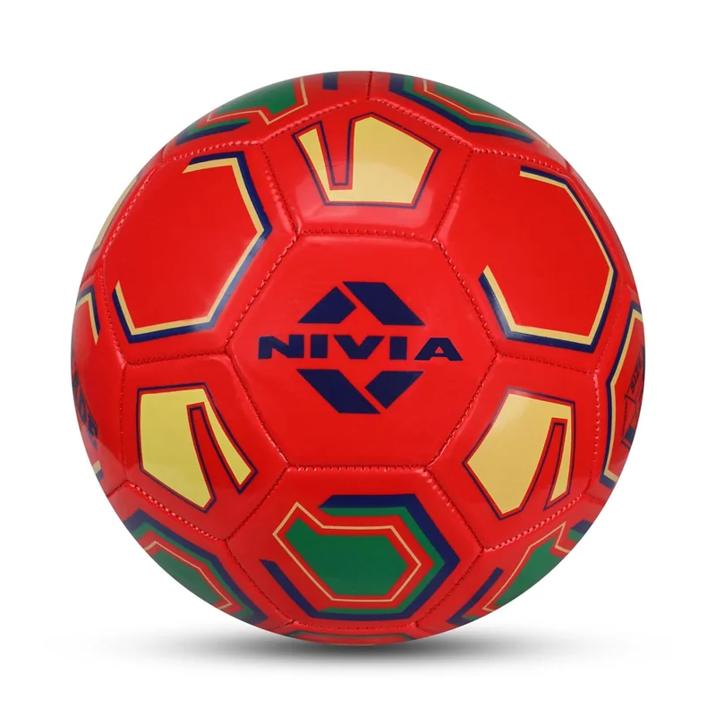 Nivia Nivia Blade Machine Stitched Football - 32 Panels PVC Soccer Ball for Training and Recreational Use