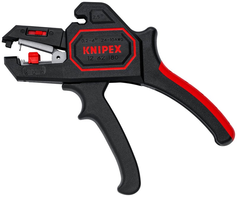 Knipex 12 62 180 7,09" Insulation Strippers - Image 1