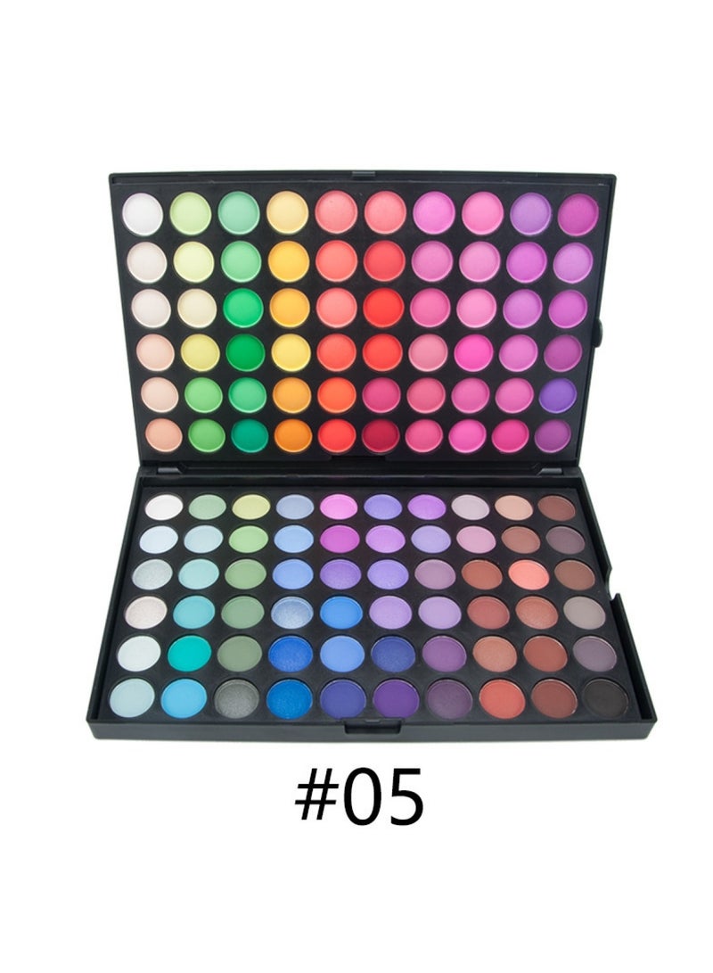 هويتك لوحة ظلال العيون الاحترافية المكونة من 120 لونًا، غير لامعة ولامعة، موديل رقم (05) - Image 5