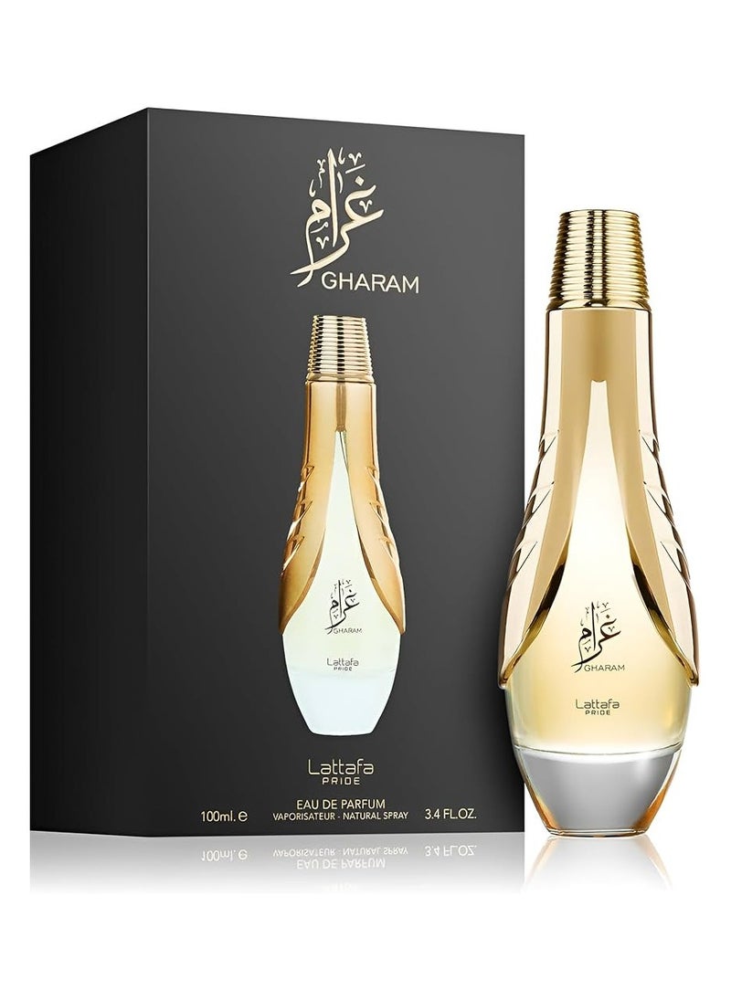 Lattafa - Lattafa Gharam Eau de Parfum - Unisex 100ml - Captivating Notes & Luxurious Warmth - Image 1