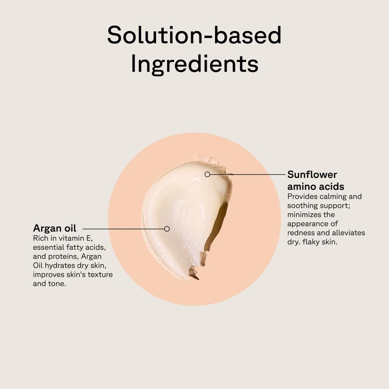 Acure Soothing Day Cream - Moisturizer for Dry Sensitive Skin, Hydrating & Soothing Facial Lotion with Argan Oil, Chamomile & Sunflower Amino Acids, Vegan & Cruelty Free Skincare - 1.7 fl oz - Image 4