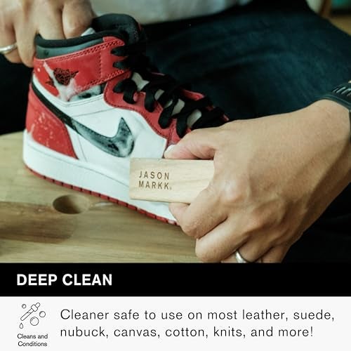 Jason Markk Essential Kit & Repel Spray, Shoe Cleaner, 3-Piece Set for Footwear - Image 4