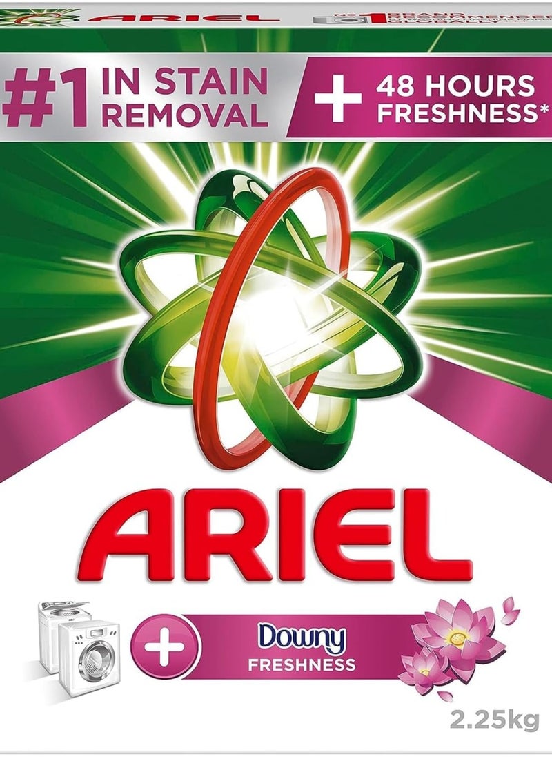 Ariel Ariel Fast Dissolving Laundry Detergent Powder with Floral Breeze, 2.25 KG  - Image 1