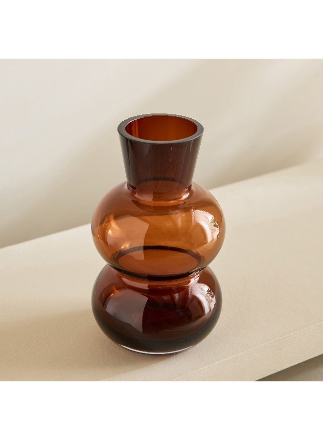 Home Box Pedro Decorative Heavy Glass Vase - 12x20 cm - Image 2