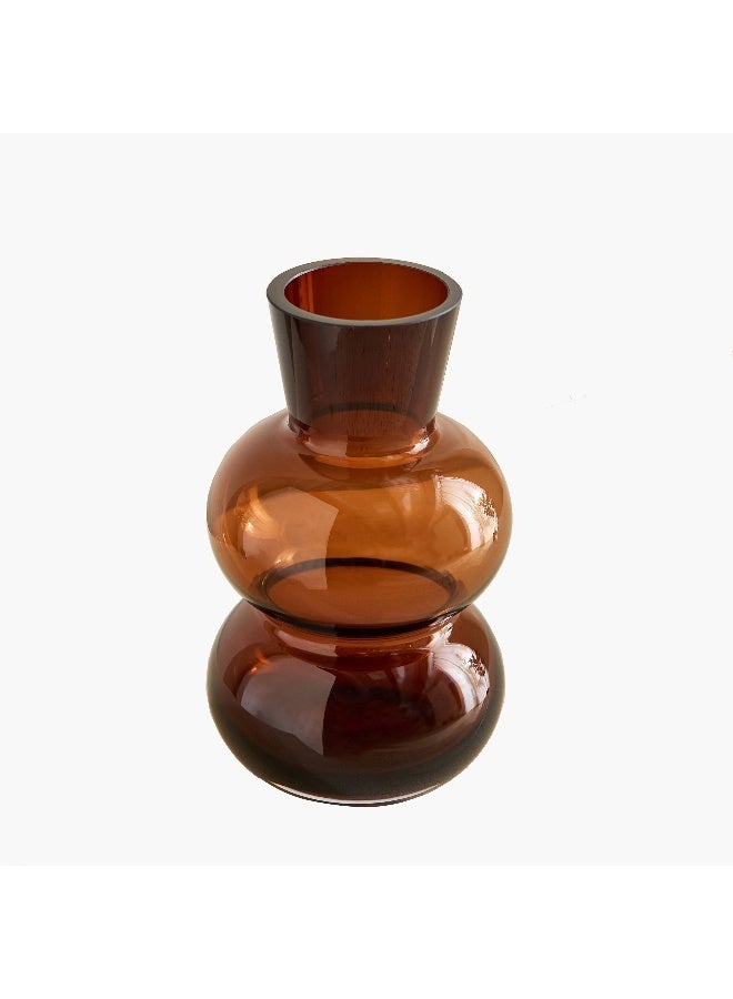 Home Box Pedro Decorative Heavy Glass Vase - 12x20 cm - Image 5