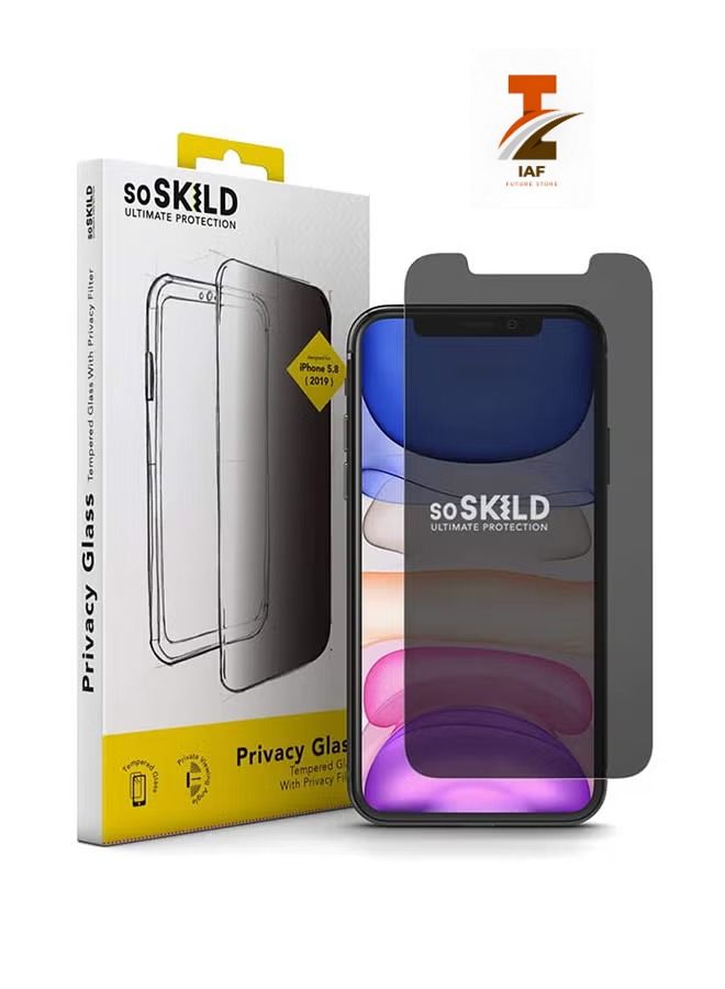 إيف واقي شاشة لهاتف آيفون 11 برو شفاف