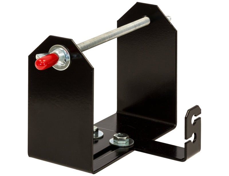Buyers Products Company Buyers Products LT40 Weed Wacker Commercial Trimmer Line Holder w/ Mounting Hardware & Low Profile Steel Bracket Supports 3 Pound Spools, Made In The USA, Landscape Trailer Organization Accessories  - Image 2