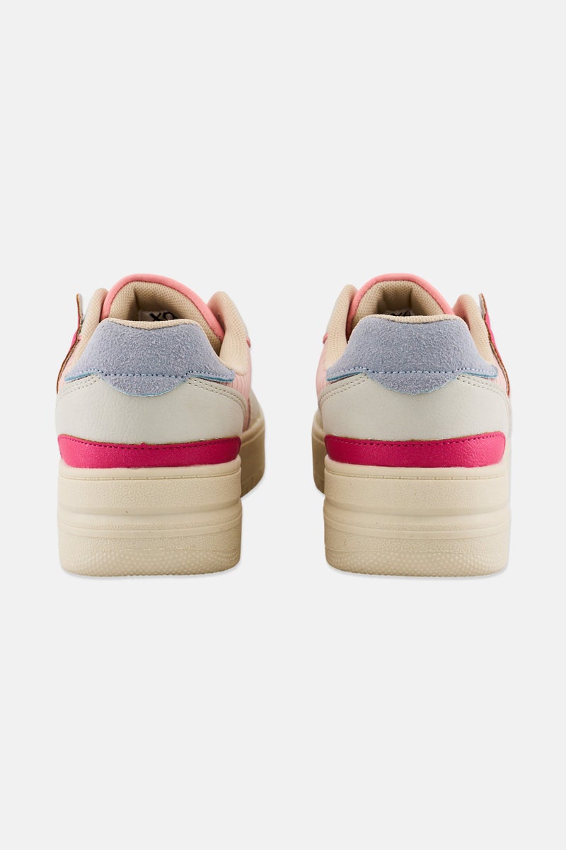 XOXO Women Lace Up Casual Shoes, Multicolor - Image 2