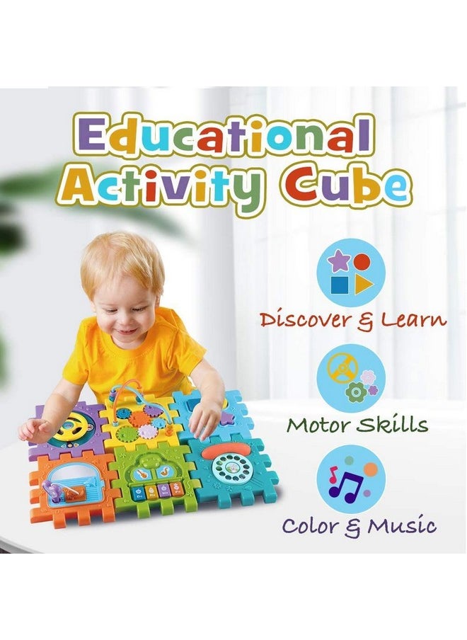 Galaxy Hi-Tech - Galaxy Hi-Tech plastic Baby Educational Musical Toy for Kids, Multicolour - Image 1