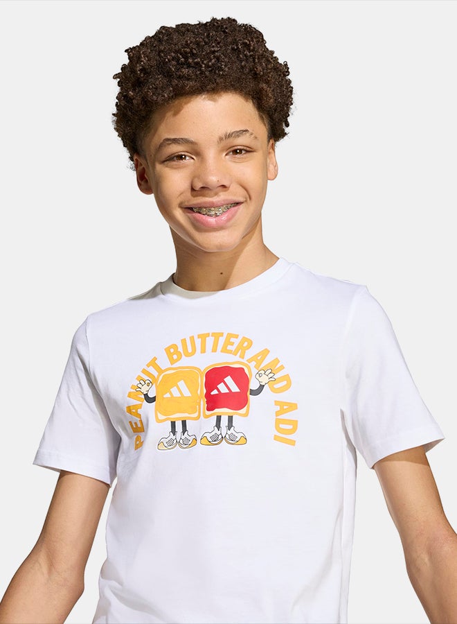 Adidas Food Graphic T-Shirt Kids - Image 4