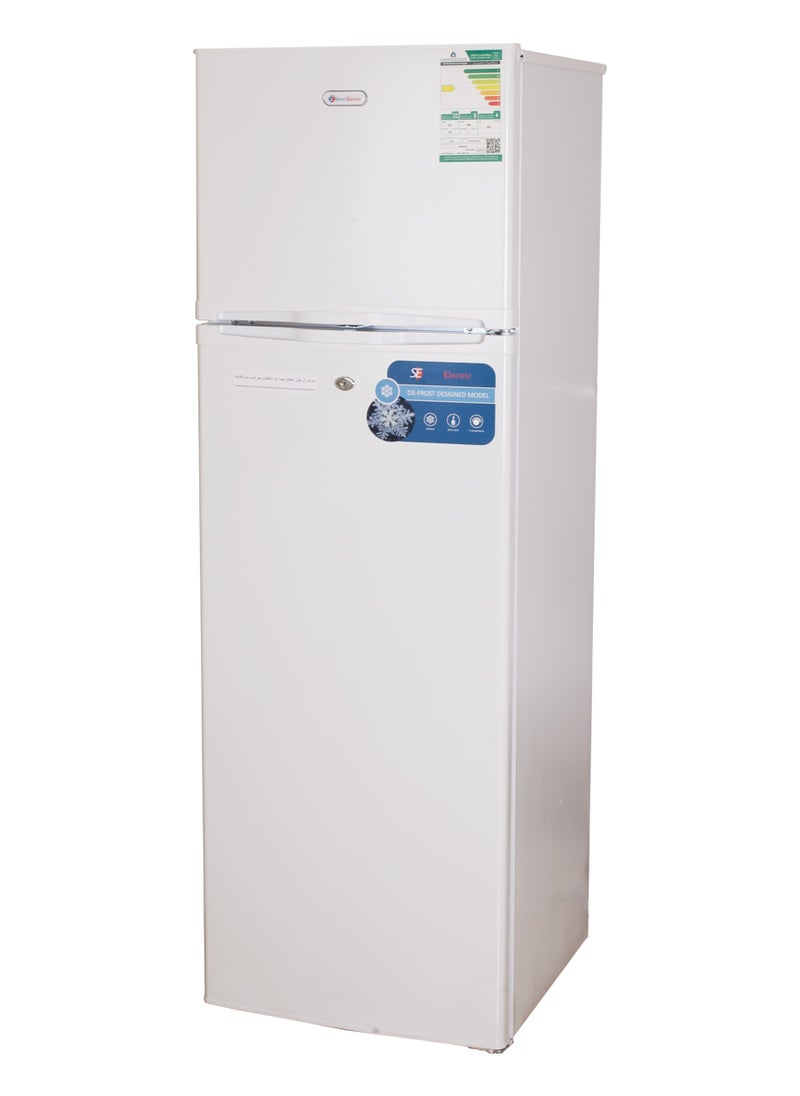 SmartElectric Smart Electric 252 Lt 8.9 Cuft Refrigerator, Noiseless Energy Saving DeFrost Compressor, Kids Lock, Maximum Capacity, White  - Image 1
