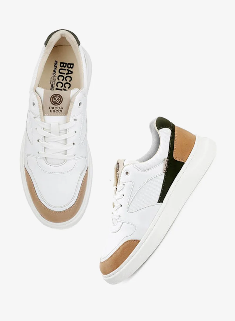 Bacca Bucci Oasis Tan Zypher Men's Low-Top Sneakers for Men | Best Price UAE