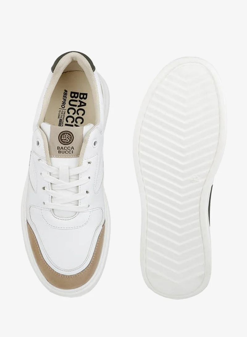 Bacca Bucci Oasis Tan Zypher Men's Low-Top Sneakers for Men | Best Price UAE