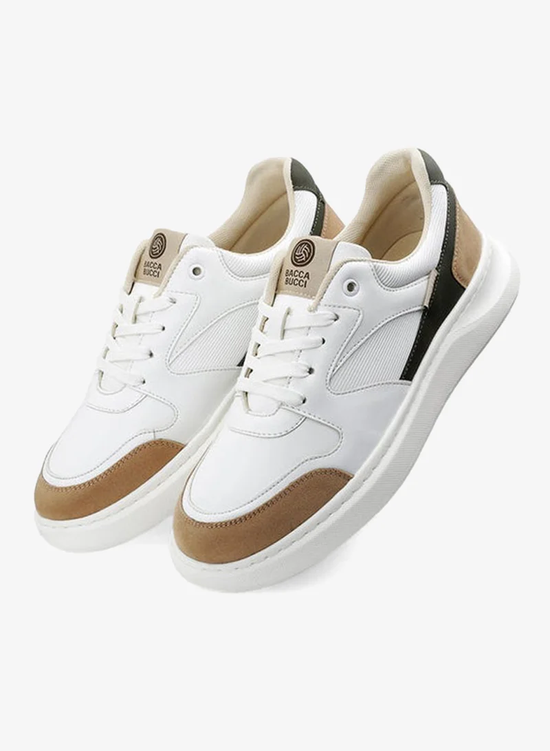Bacca Bucci Oasis Tan Zypher Men's Low-Top Sneakers for Men | Best Price UAE