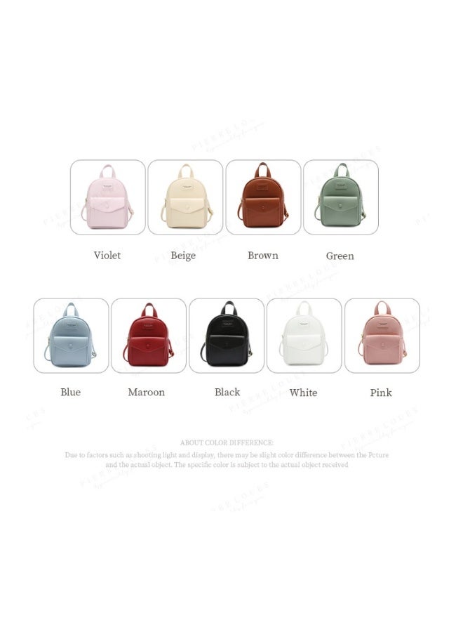 مستأجرة الحجر حقيبة ظهر صغيرة على الكتف/باللون الأخضر - Image 3