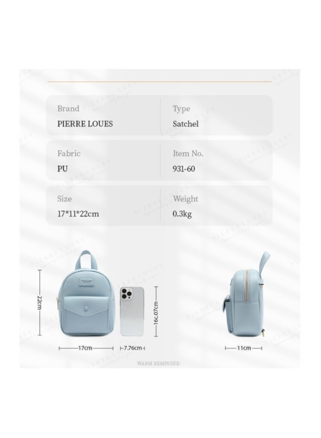 مستأجرة الحجر حقيبة ظهر صغيرة على الكتف/باللون الأخضر - Image 2